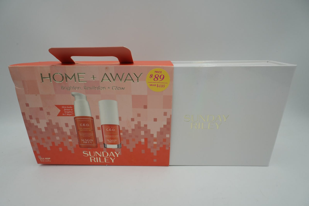 Brightening Vitamin C Serum Set with Travel & Home Sizes - Rejuvenate Skin