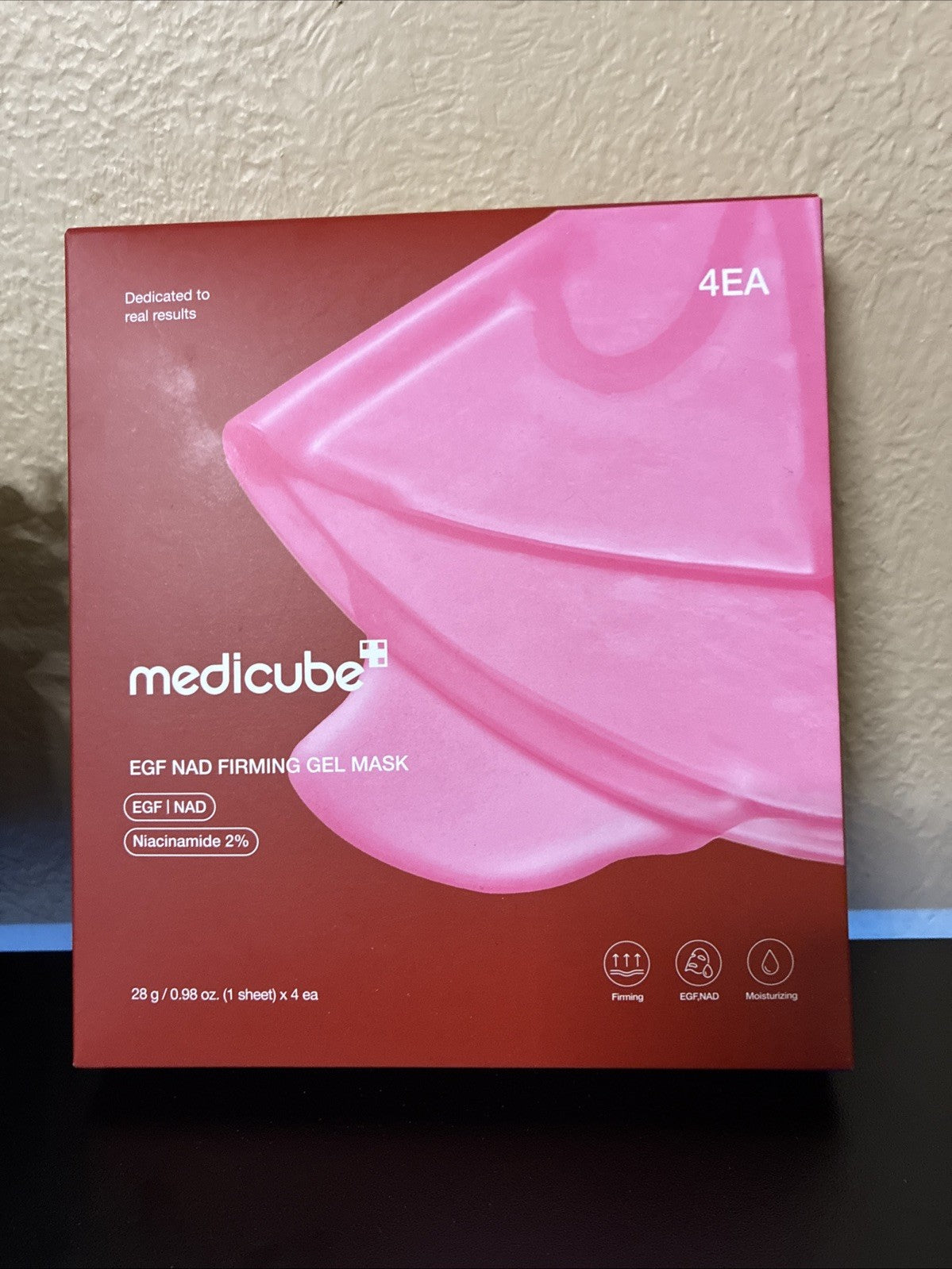 Medicube EGF NAD Firming Serum & Gel Mask Set - Anti-Aging Skincare 30ml + 4 Masks