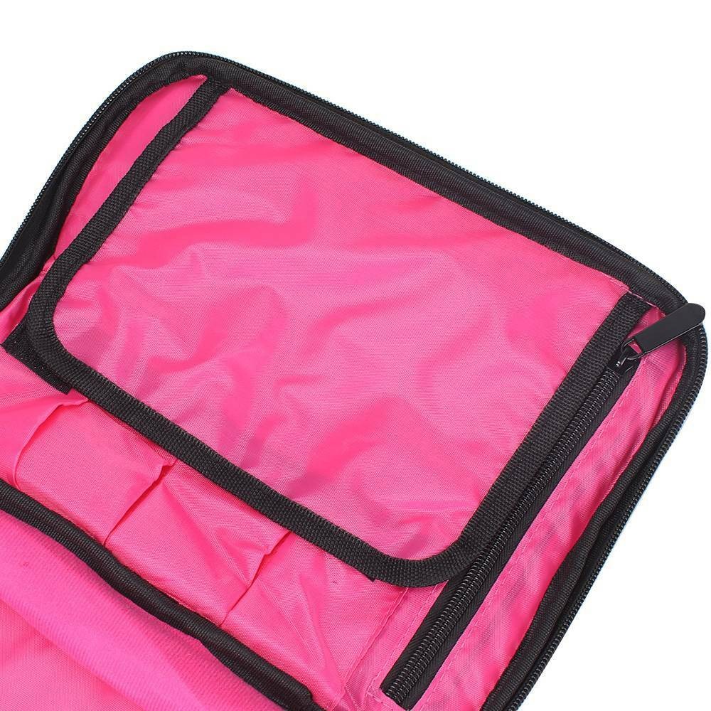 Travel Makeup Bag Organizer Case with Waterproof Oxford Cloth - Portable Cosmetic Storage
