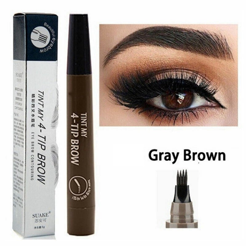 Long Lasting Microblading Eyebrow Ink Pen - 3D Brow Makeup & Enhancer