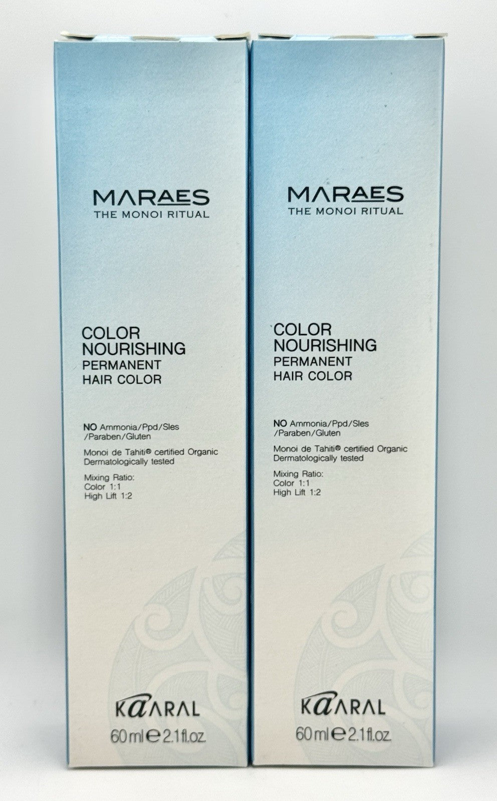 Permanent Hair Color 4.85 Medium Brunette Mahogany (2 Pack)