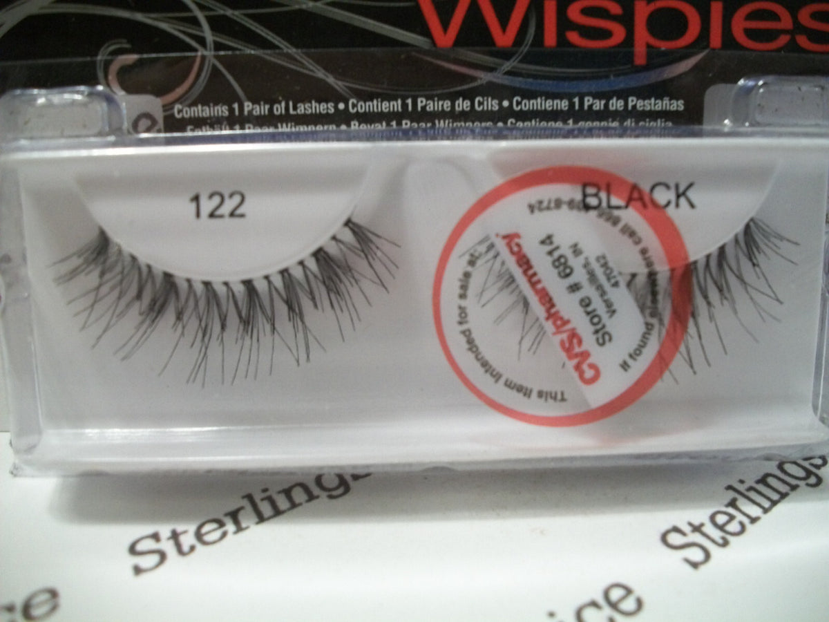 False Eyelashes Wispies #122 Natural Look Lightweight & Easy to Apply