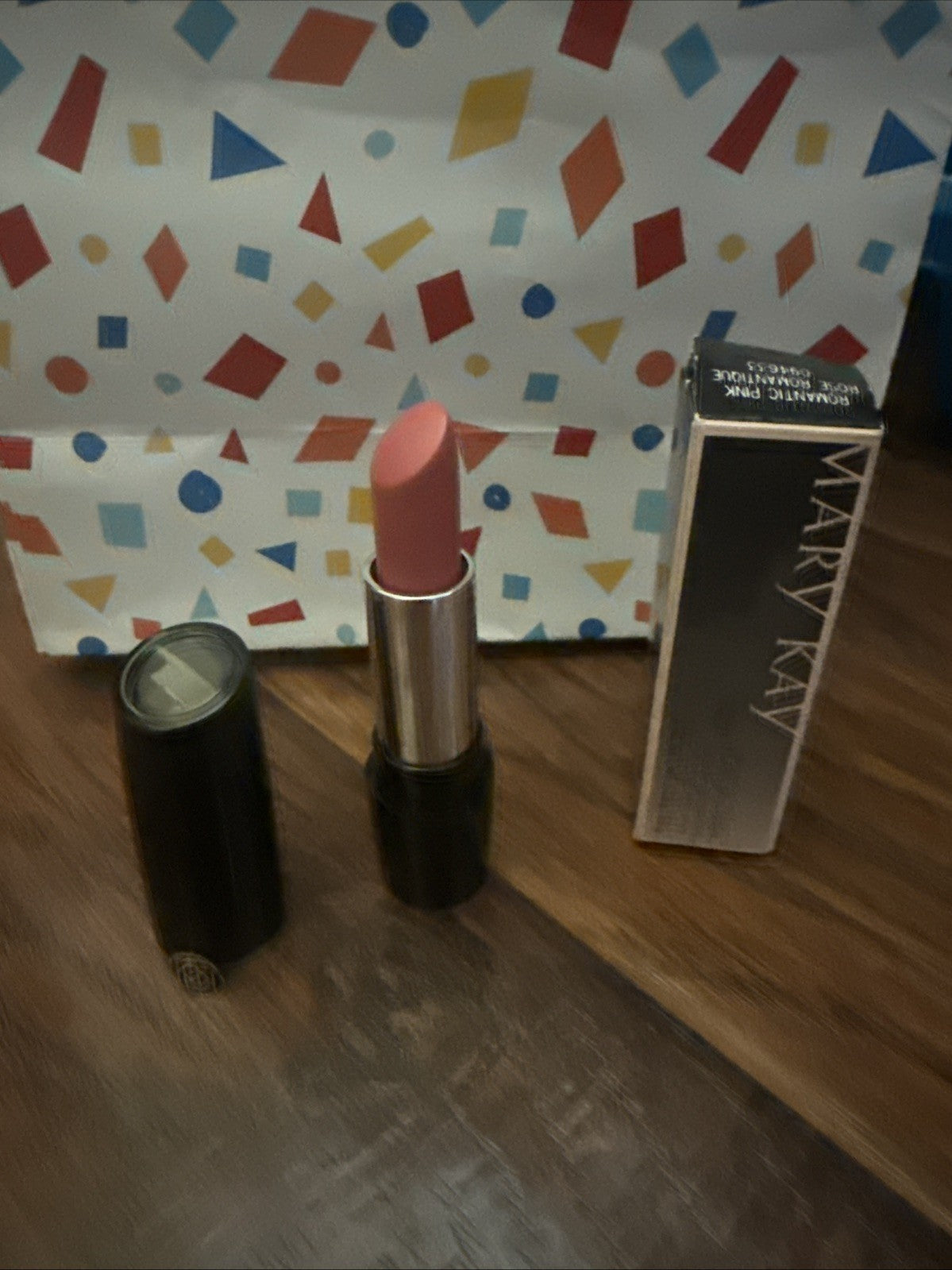 Mary Kay Gel Semi Shine Lipstick Romantic Pink - Moisturizing Lip Color