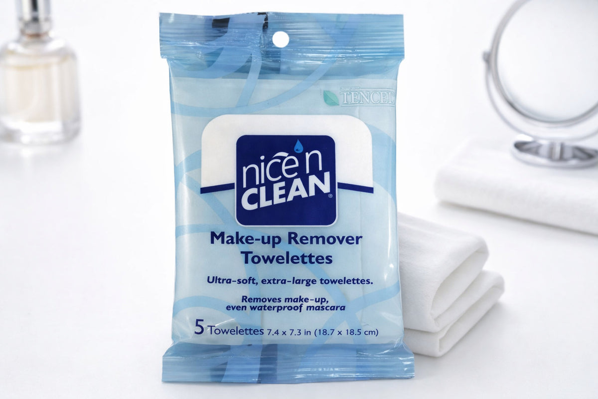 Makeup Remover Ultra-Soft Towelettes - Nice 'n Clean, 5 Count