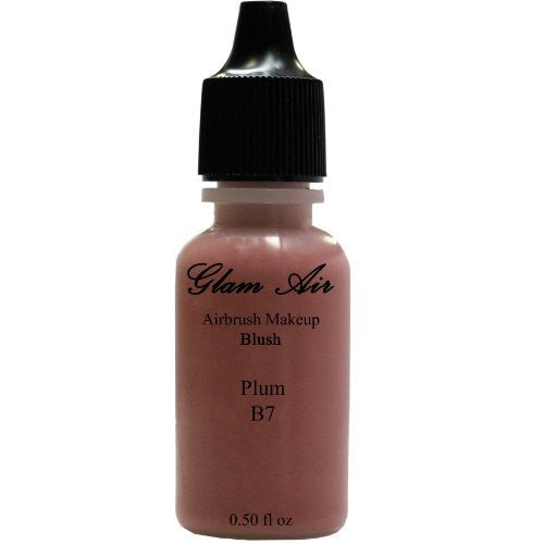 Water-Based Makeup Blush - Large Airbrush Water-Resistant Cosmetic 0.5 B7 Plum