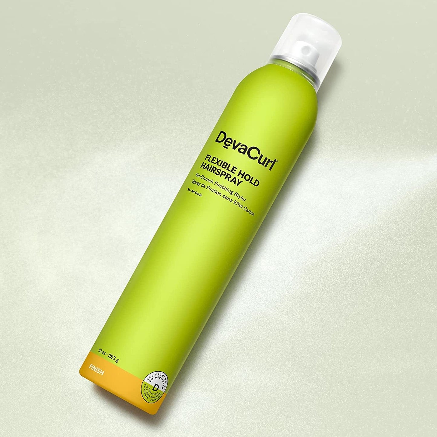 DevaCurl Flexible Hold No-Crunch Hair Spray - Vegan, Frizz Control 10oz