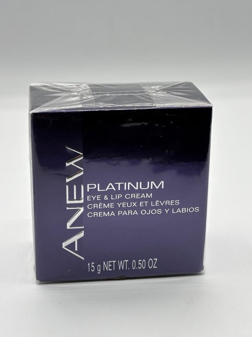 Avon Anew Platinum Eye & Lip Firming Cream 0.5 oz Anti-Aging Skincare