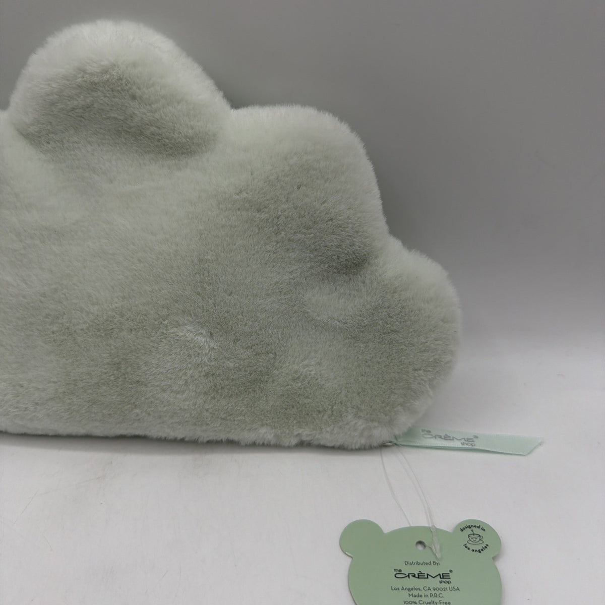 Plush Teddy Bag Makeup Pouch Cloud Design Small Cosmetic Bag