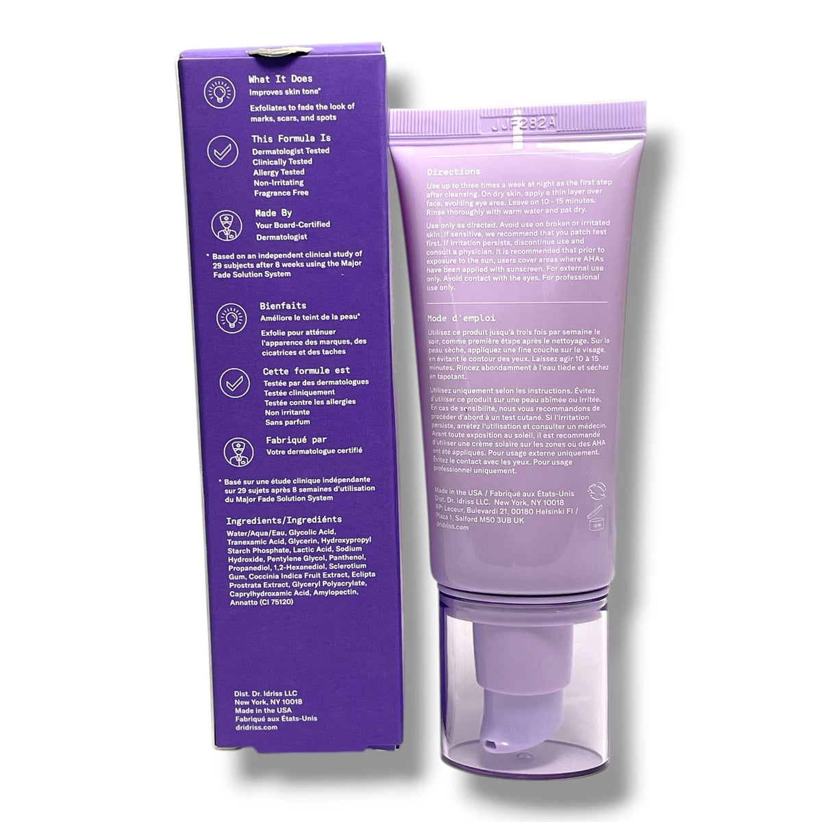 Dr Idriss Major Fade Flash Exfoliating AHA Mask 1.7oz