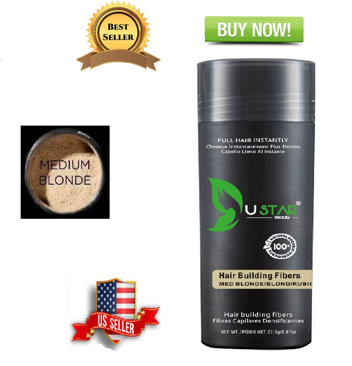 Hair Building Fibers Keratin Concealer 27.5g