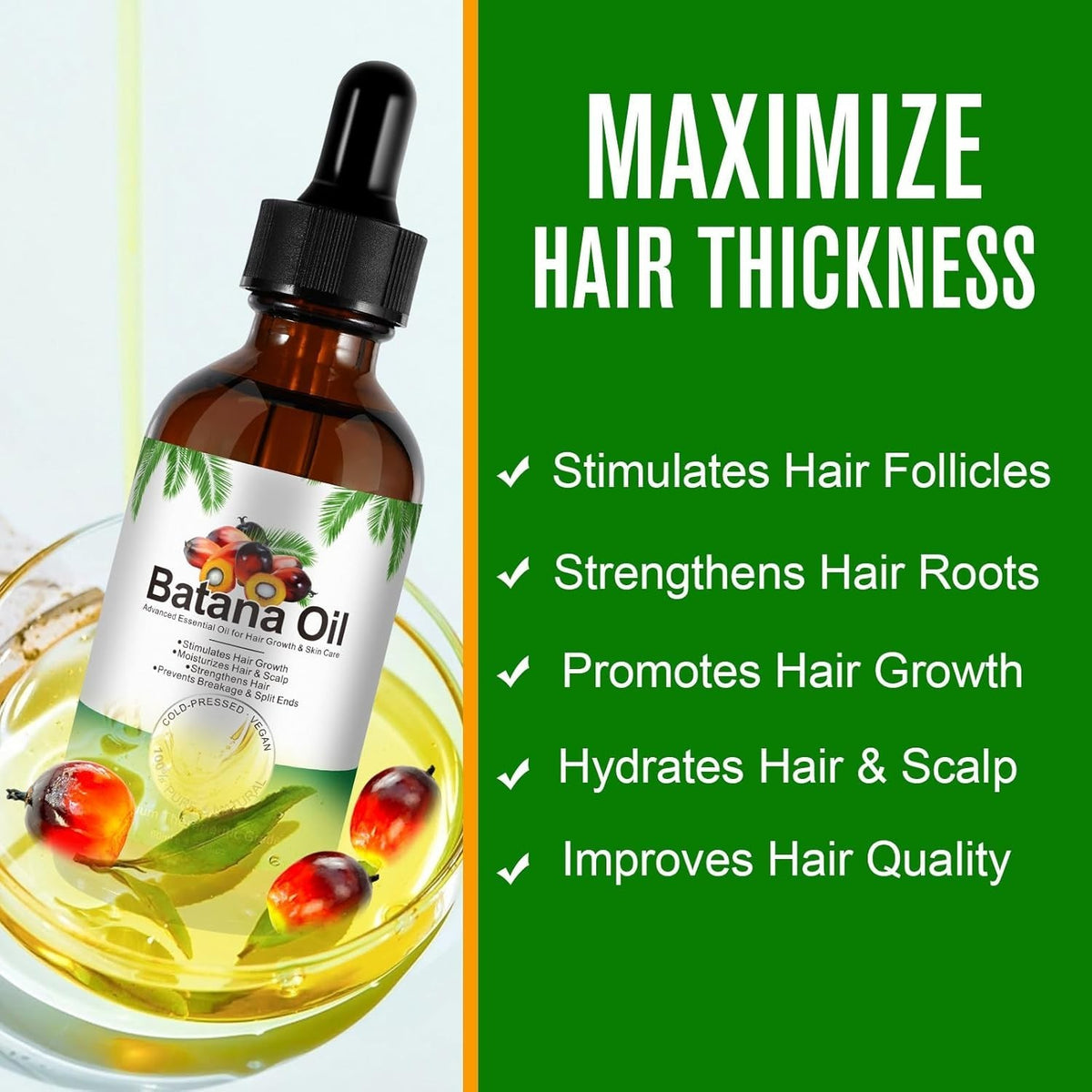 for Hair Growth - 100% Organic