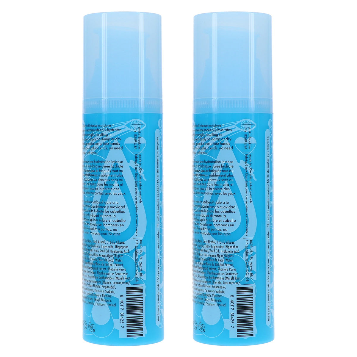 Overnight Hair Hydration Treatment Set - 2 Pack, Deep Conditioning, Hydrating Mask for Soft, Luminous Hair