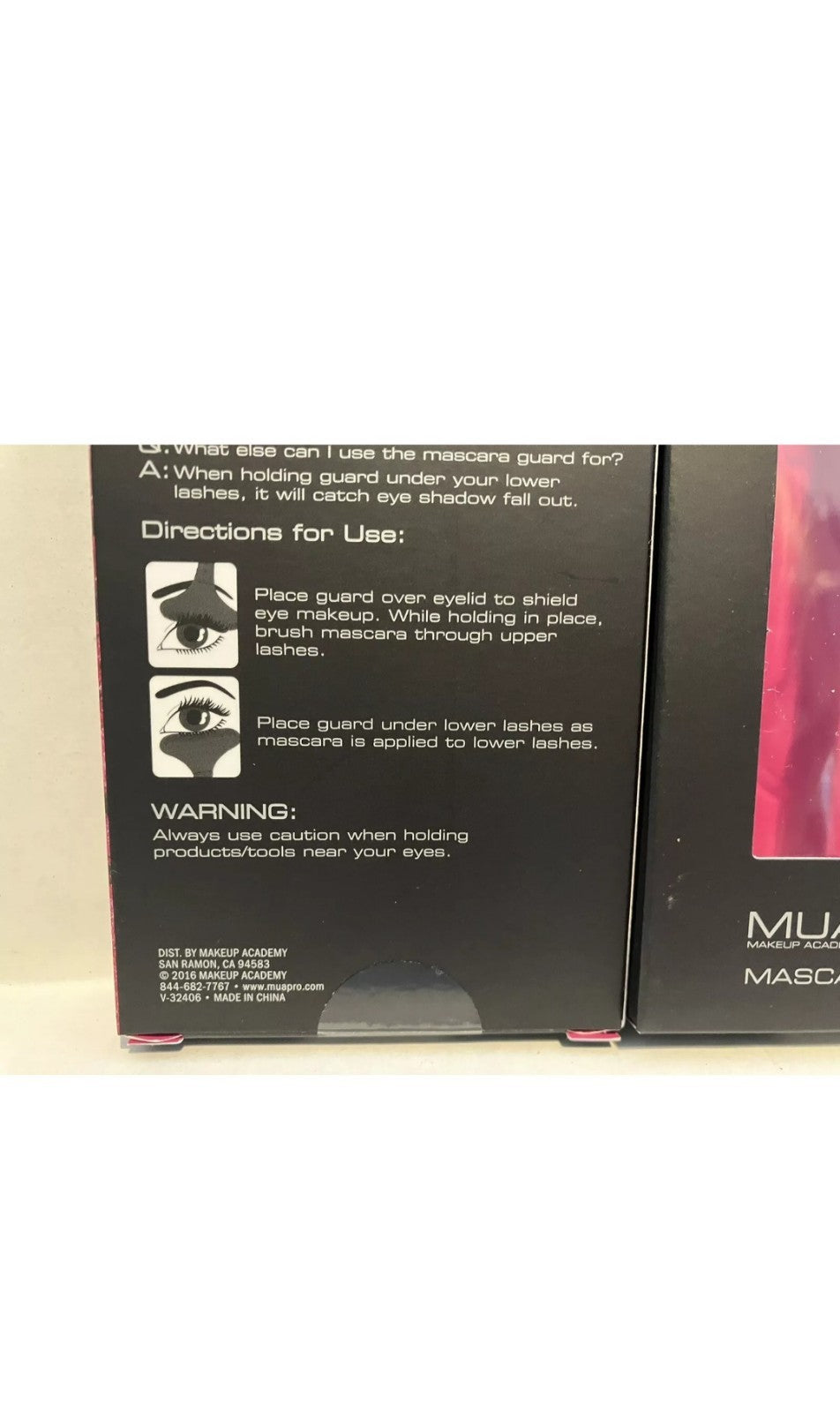 Mascara Guard Silicone Eyelash Tool - Pack of 2 for Makeup Protection