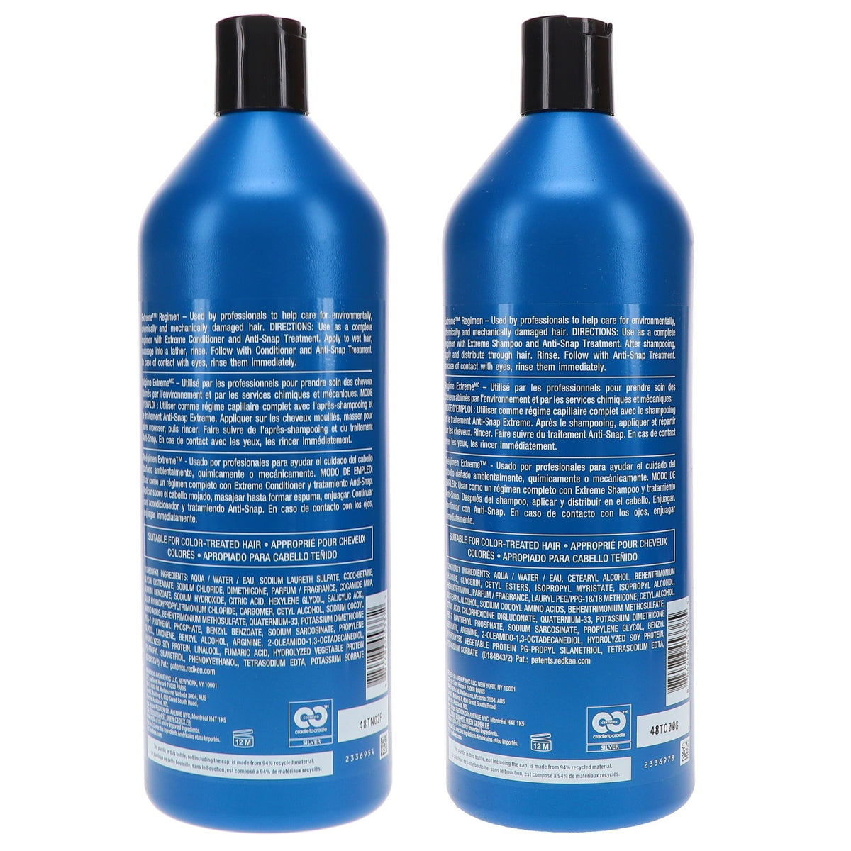 Redken Extreme Shampoo & Conditioner Set 33.8 oz - Hair Strengthening