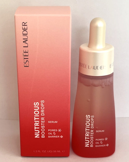 Estée Lauder Nutritious Booster Drops Serum 1.2 Oz Face Skin Care