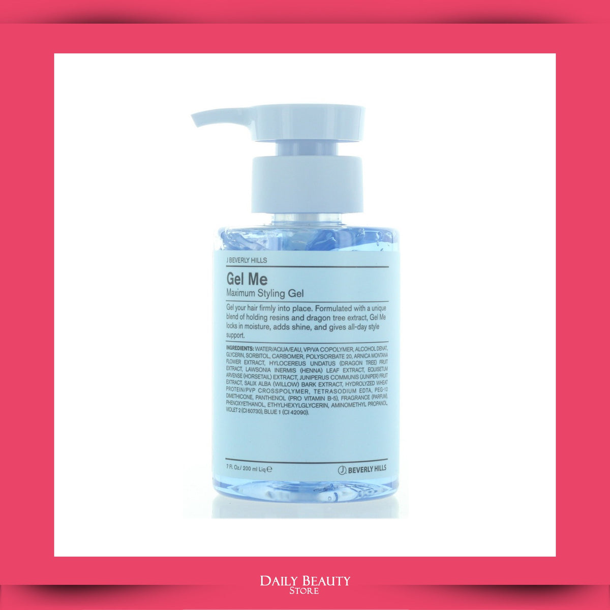Maximum Styling Gel 200ml Hair Styling Gel for Strong Hold & Volume