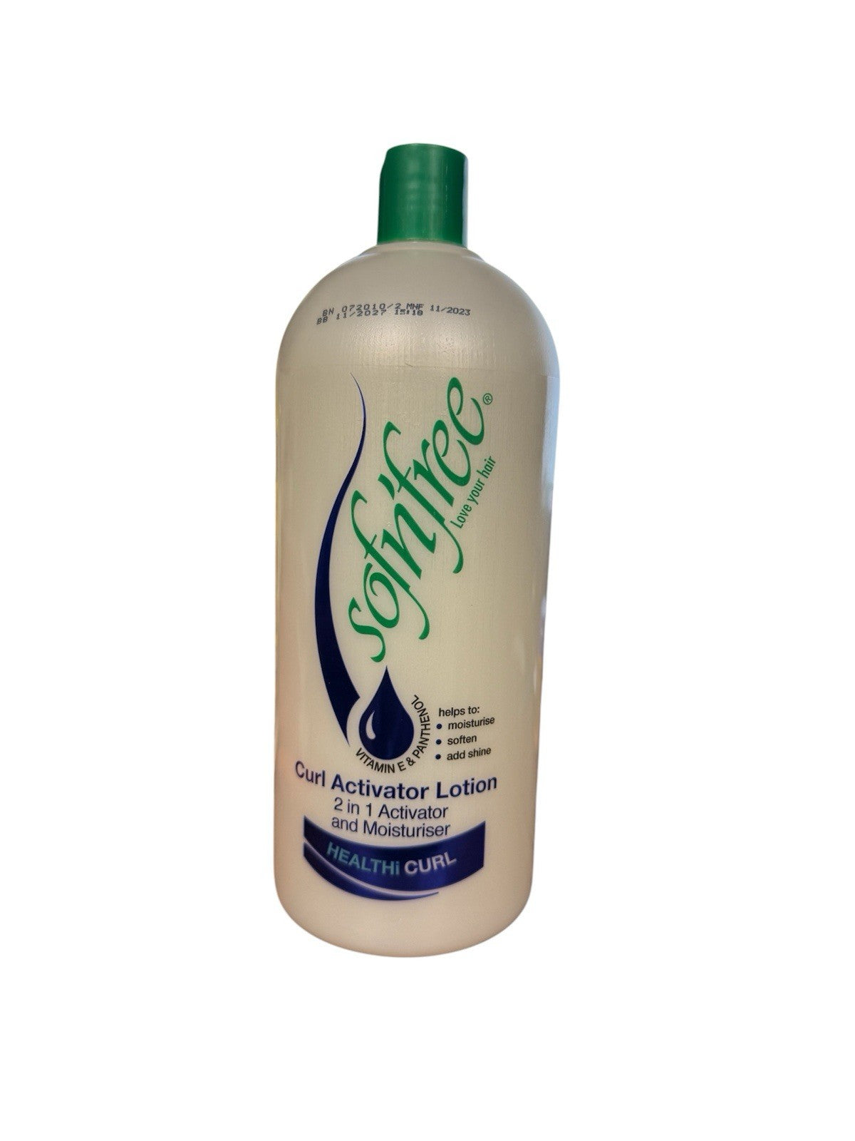 Soft'n FREE Curl Activator Hair Lotion 1L with Vitamin E & Panthenol