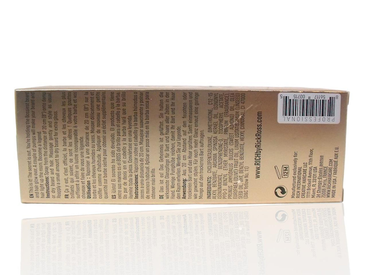 Men's Beard & Hair Shine Spray 1.69oz - Nourishing & Styling