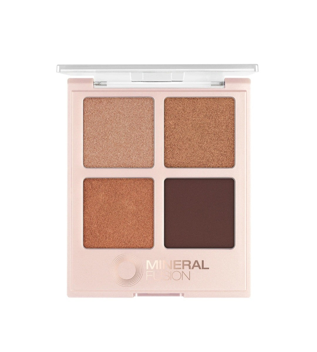 Mineral Fusion Refillable Eyeshadow Palette - 4 Matte, Satin, Shimmer Shades