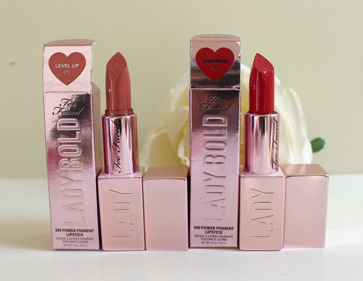 Em-power Pigment Lipstick - Too Faced Lady Bold (0.14 oz) Choose Shade