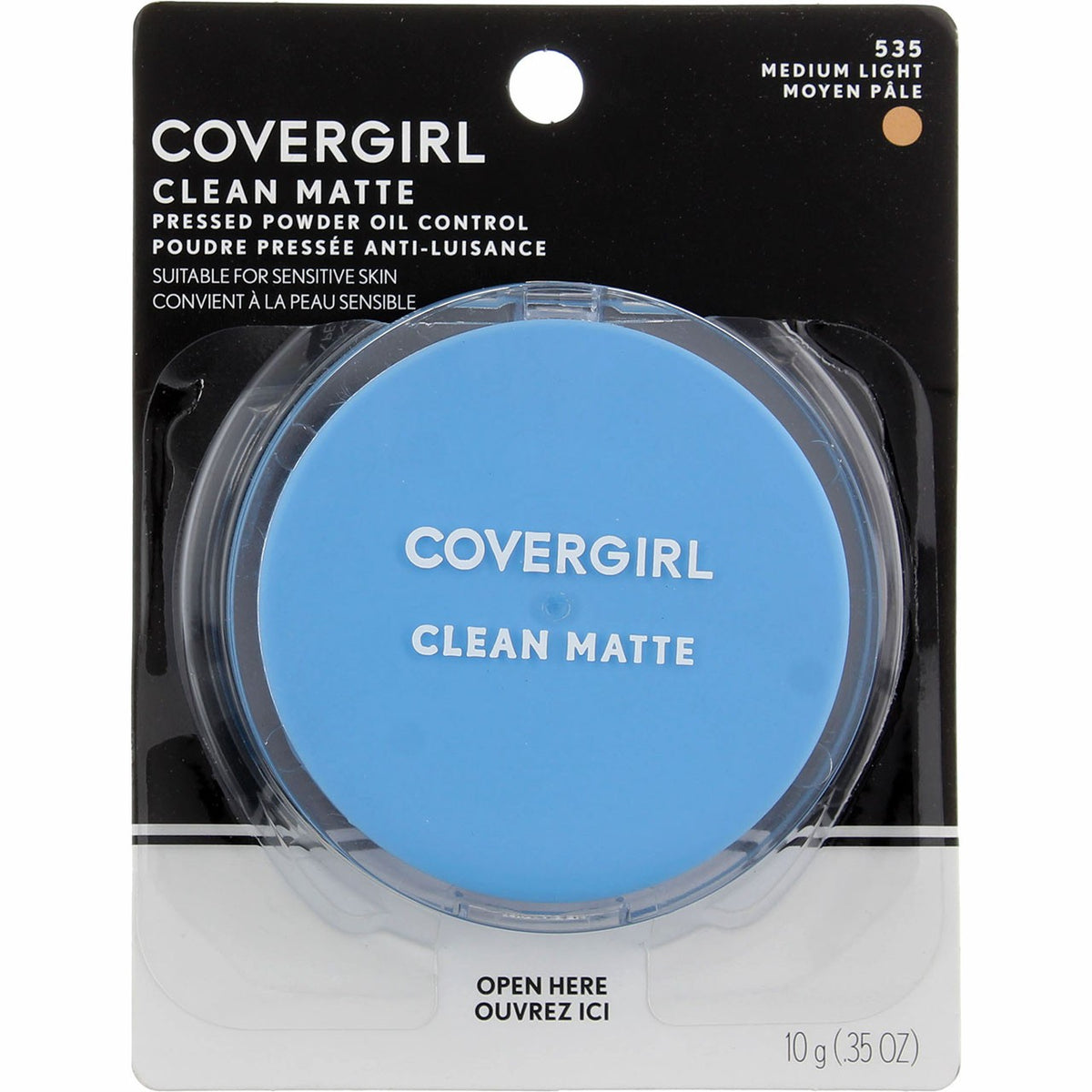 3 Pack Matte Pressed Powder Foundation Medium Light SPF 535 Lightweight