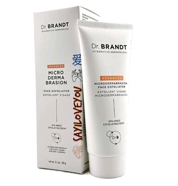 Dr. Brandt Advanced Microdermabrasion Face Exfoliator 2.1 oz Brand