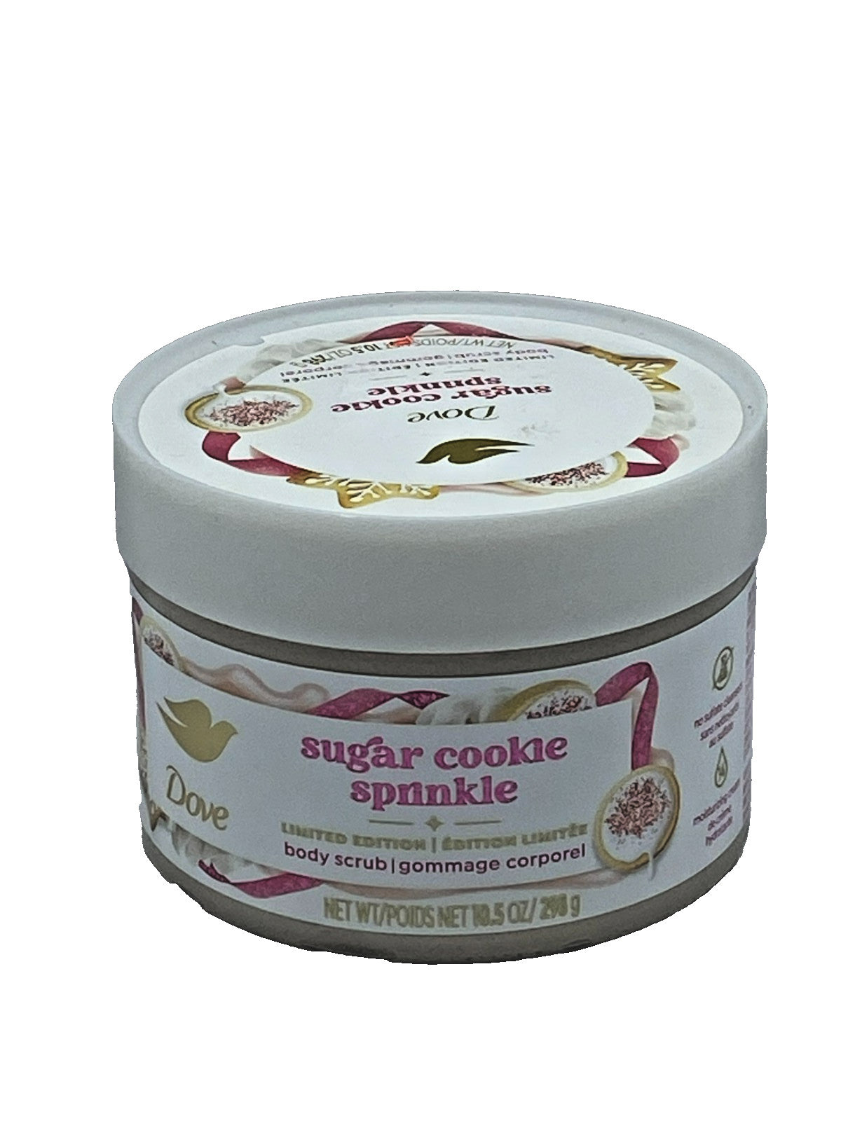 NEW DOVE LTD ED SUGAR COOKIE SPRINKLE BODY SCRUB 10.5 OZ FREE SHIP