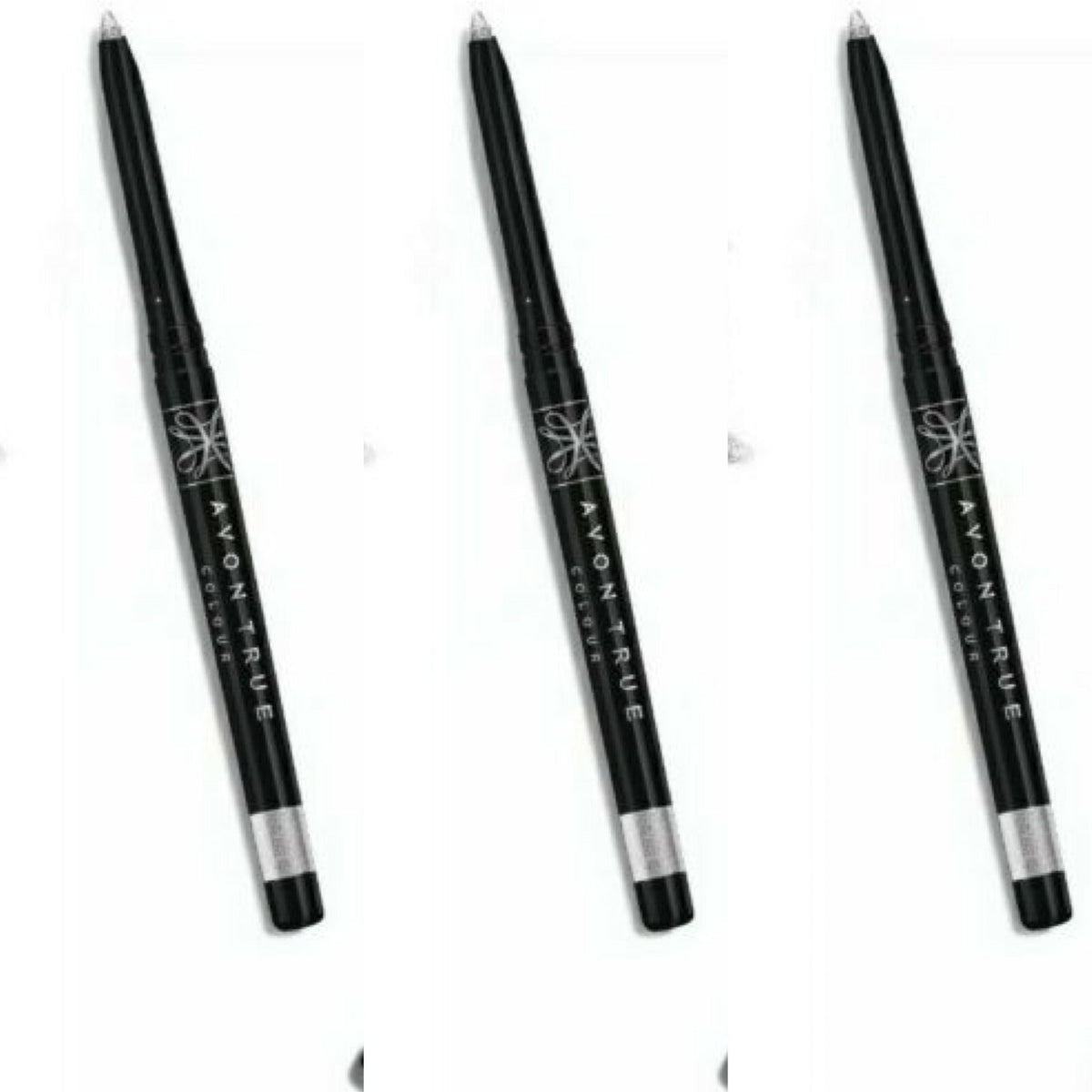 Set of 3 Eyeliner Pencils in Various Shades - Long-lasting, Smudge-proof, Precise Application
