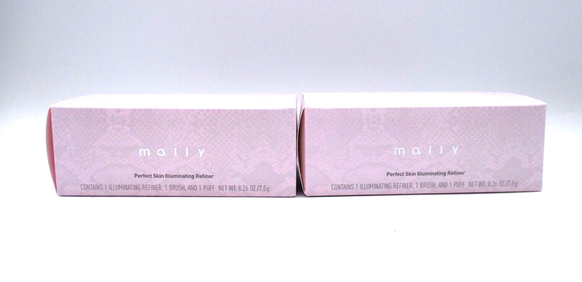 2-Piece Skin Care Brush & Puff Set - Medium Illuminating Refiner