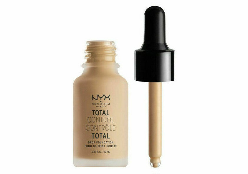 Buildable Liquid Foundation with Dropper - Sheer to Full Coverage, Soft Matte Finish
