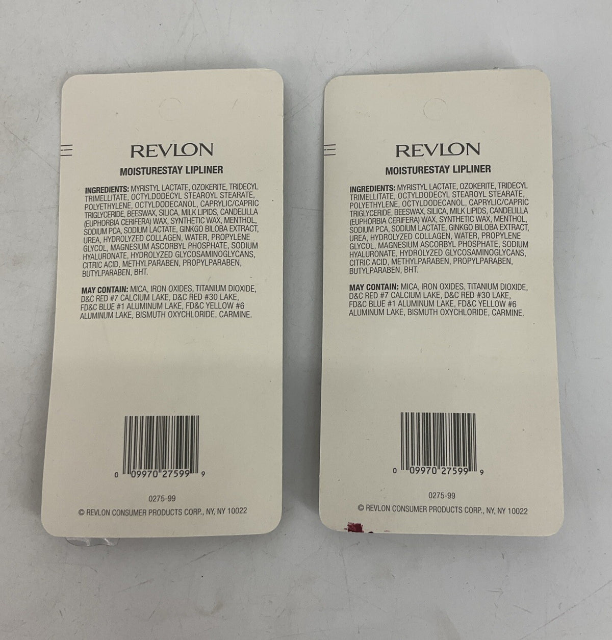 Revlon Moisturestay Automatic Lipliner Set - Wines Shade, 2 Pack