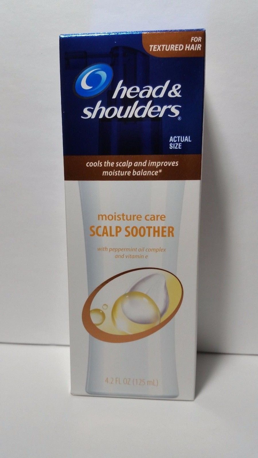 Head & Shoulders Moisture Care Scalp Soother for Textured Hair with Peppermint Oil - 4.2 Fl Oz