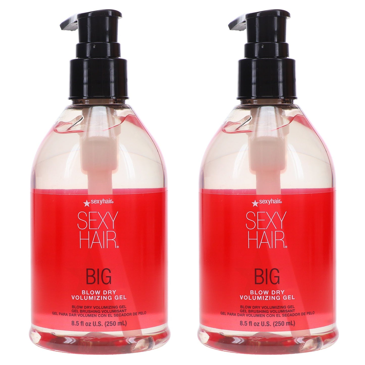 Volumizing Hair Gel 8.5 oz - Pack of 2 for Thick, Full Locks