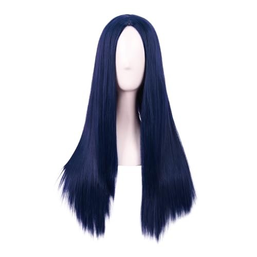Long Straight Synthetic Wig - Heat Resistant & Elegant 28 Inch Style