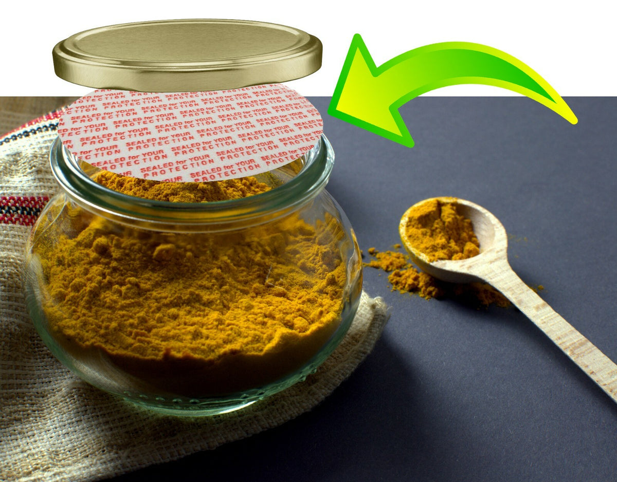 24 mm Pressure Sensitive Seal Liners for Jars - No Induction Needed, 0.94"