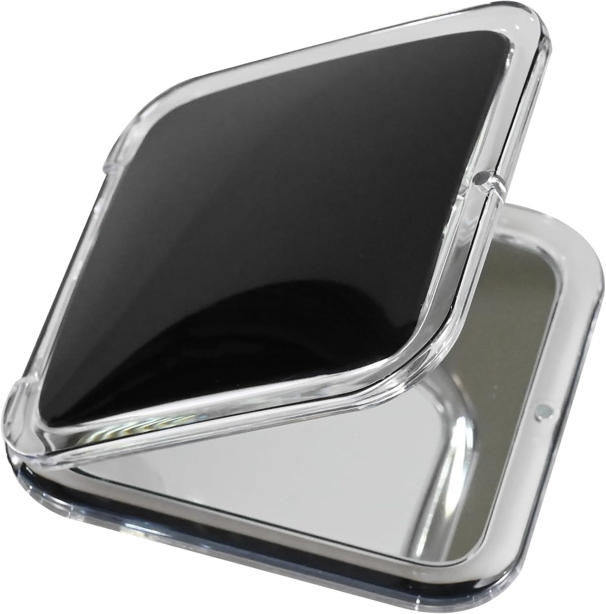 30X Compact Travel Magnifying Mirror with 1X & 30X Glass for Grooming