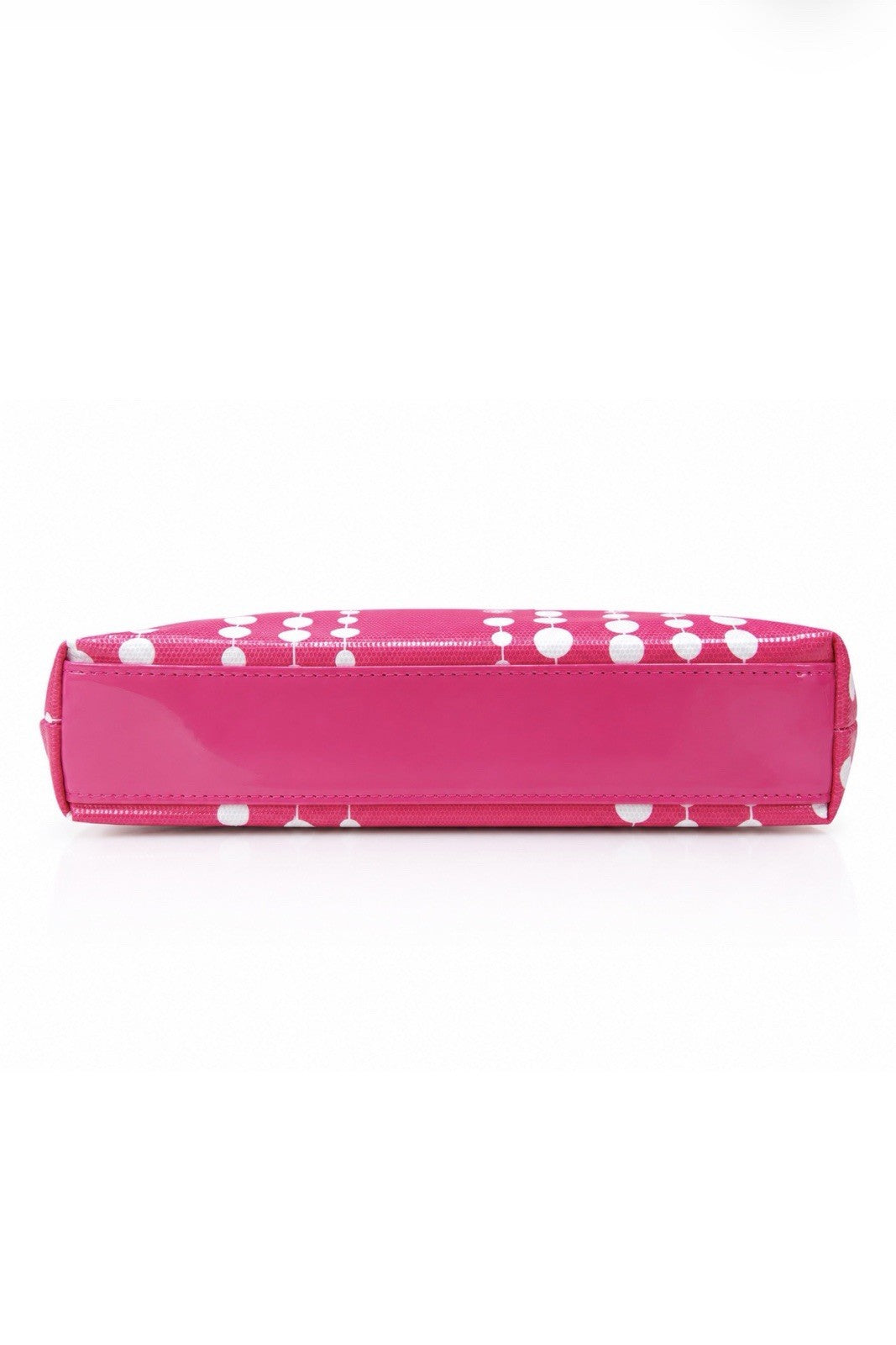 Lancome Pink Polka Dot Cosmetic Bag Purse - Travel Makeup Organizer