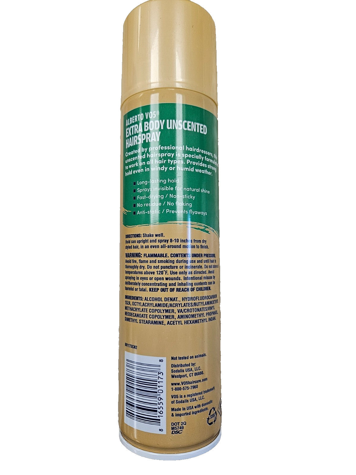 Unscented Hair Spray 24 Hour Hold - 8.5oz, Pack of 3