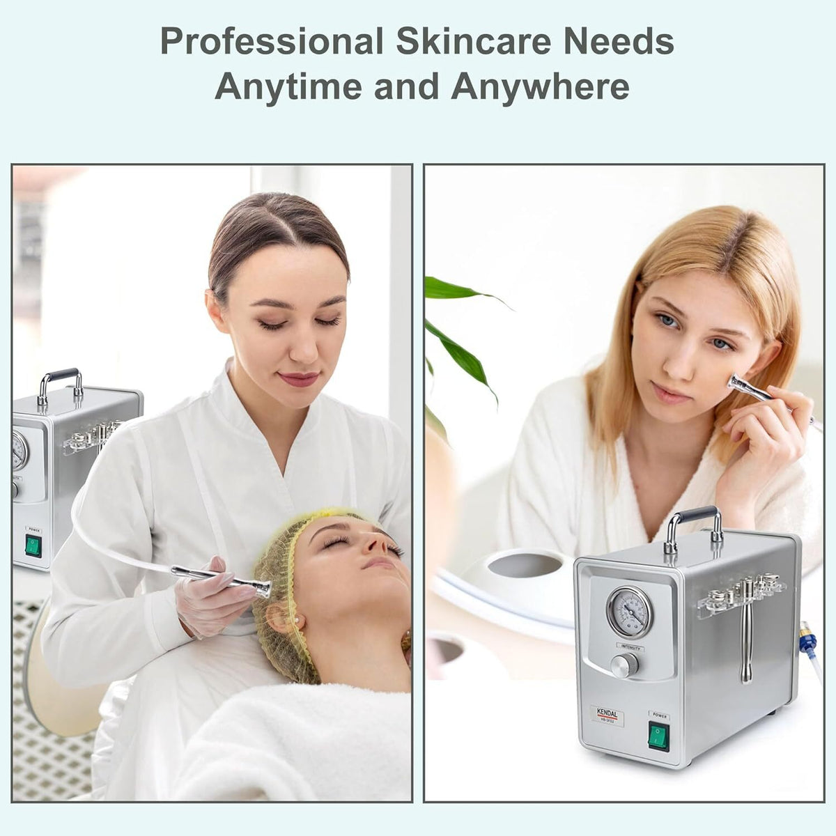 Professional Diamond Microdermabrasion Facial Machine with Power Suction