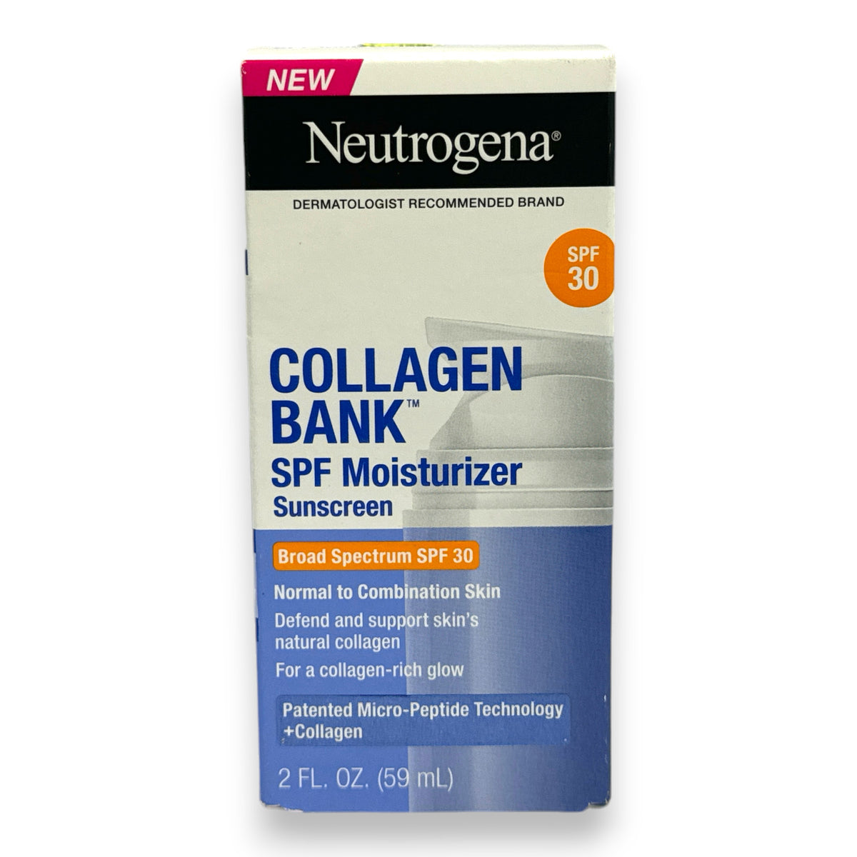 Neutrogena Collagen Bank Moisturizer Sunscreen SPF 30 2fl.oz./59ml