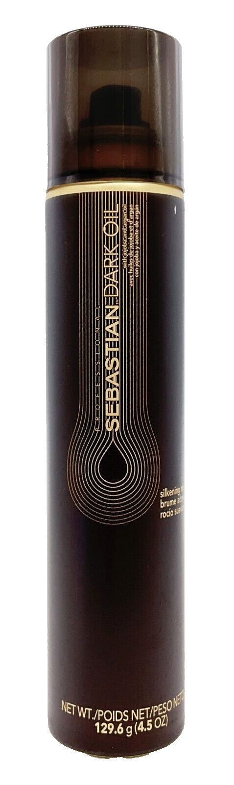 Sebastian Dark Oil Silkening Hair Mist 4.5 oz - Nourishing Shine & Frizz Control