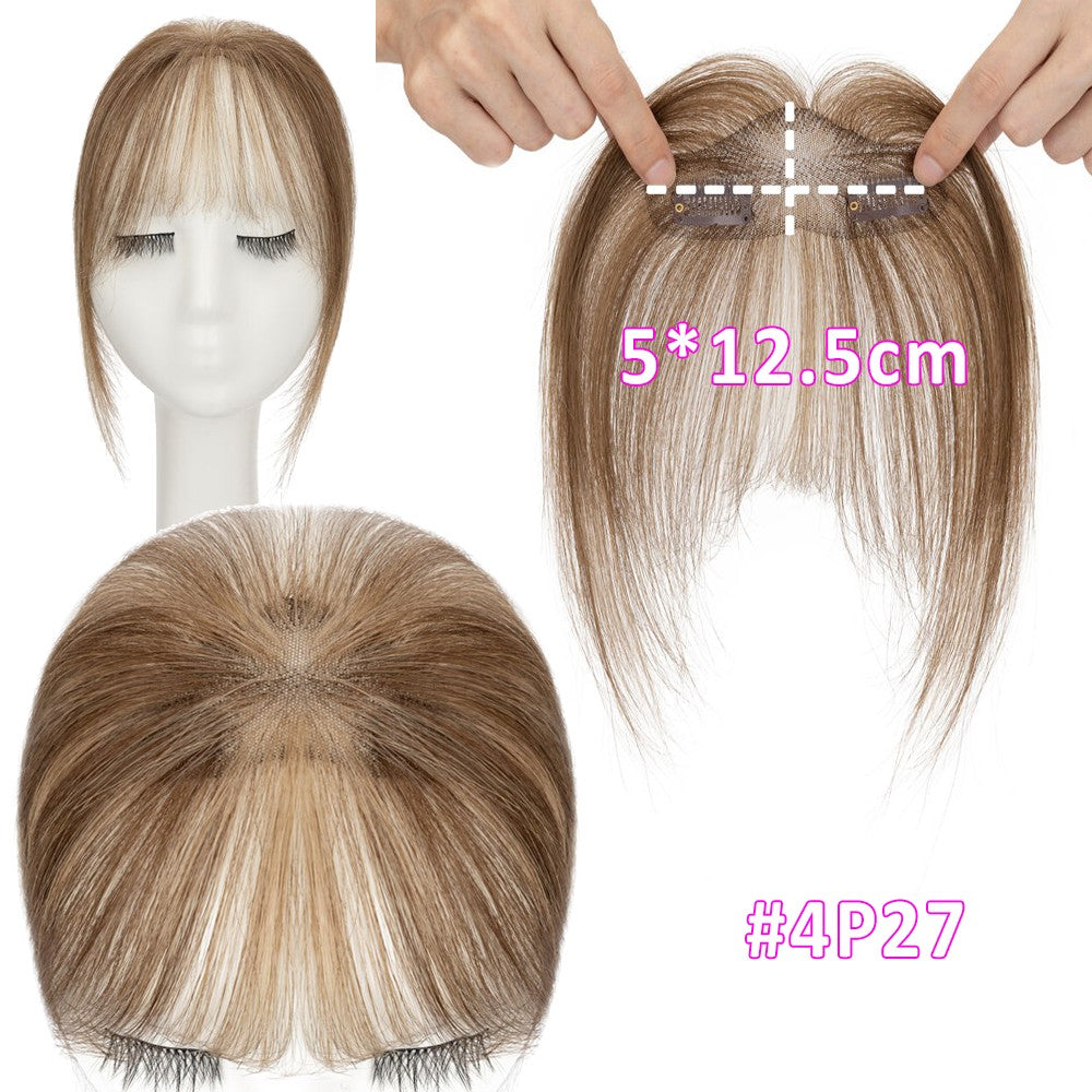 Clip-In Human Hair Bangs Extensions - Thick, Wispy, French & Air Styles