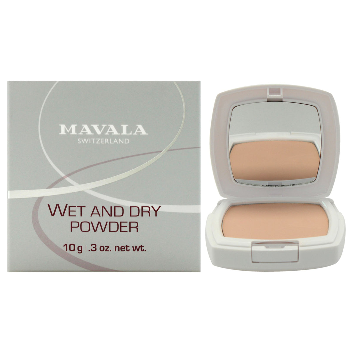 Women’s Matte Finish Powder with SPF 10 - Versatile Wet & Dry Foundation