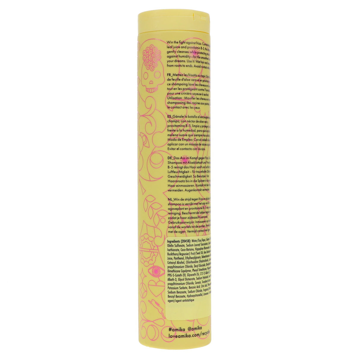 Amika Velveteen Dream Smoothing Shampoo - Frizz Control & Shine 9.2 oz