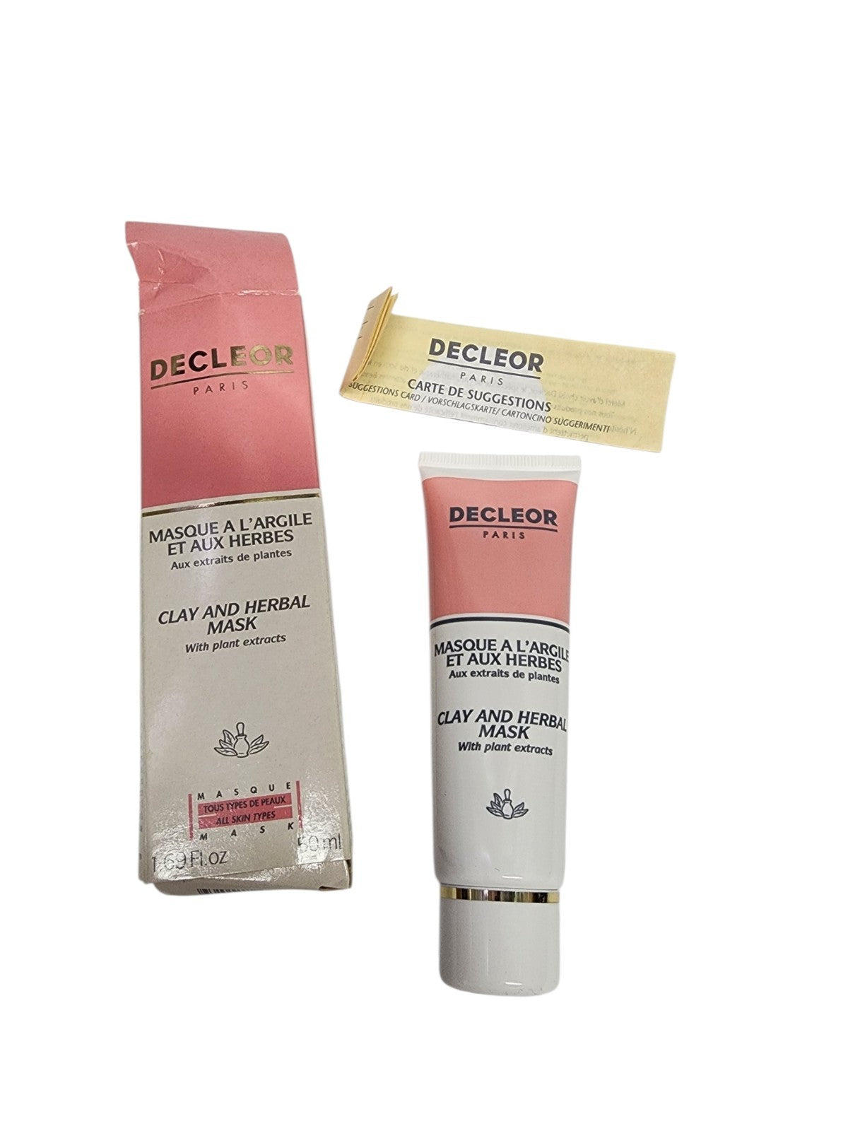 Clay and Herbal Face Mask Treatment - 50ml