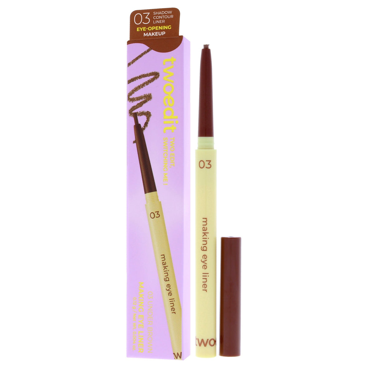 Women’s Waterproof Brown Eye Liner - Smudge-Proof and Precise Application