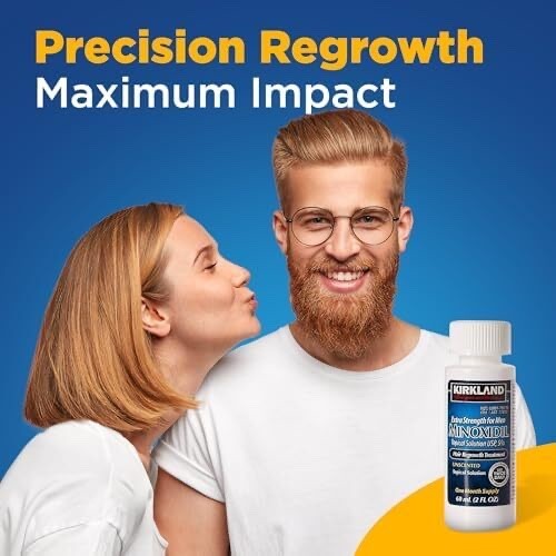 Minoxidil 5% Topical Solution for Men - 6 Month Hair Regrowth