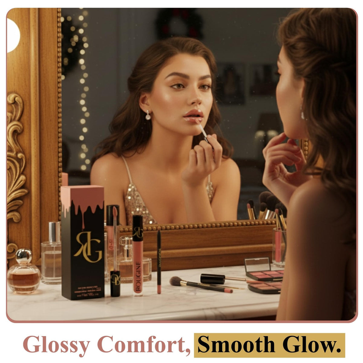 Lip Gloss and Lip Liner Set for Women - Daddy's Girl 1.4 Fl Oz