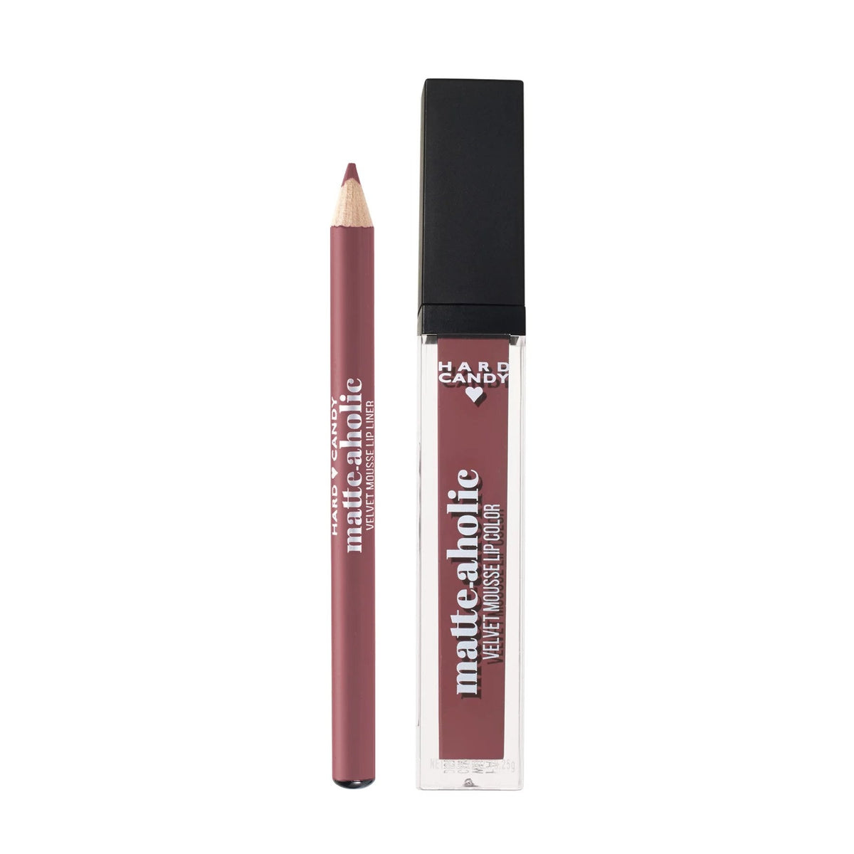 Matte Lip Color & Lip Liner Kit - Hydrating Long-Lasting Lip Makeup Set