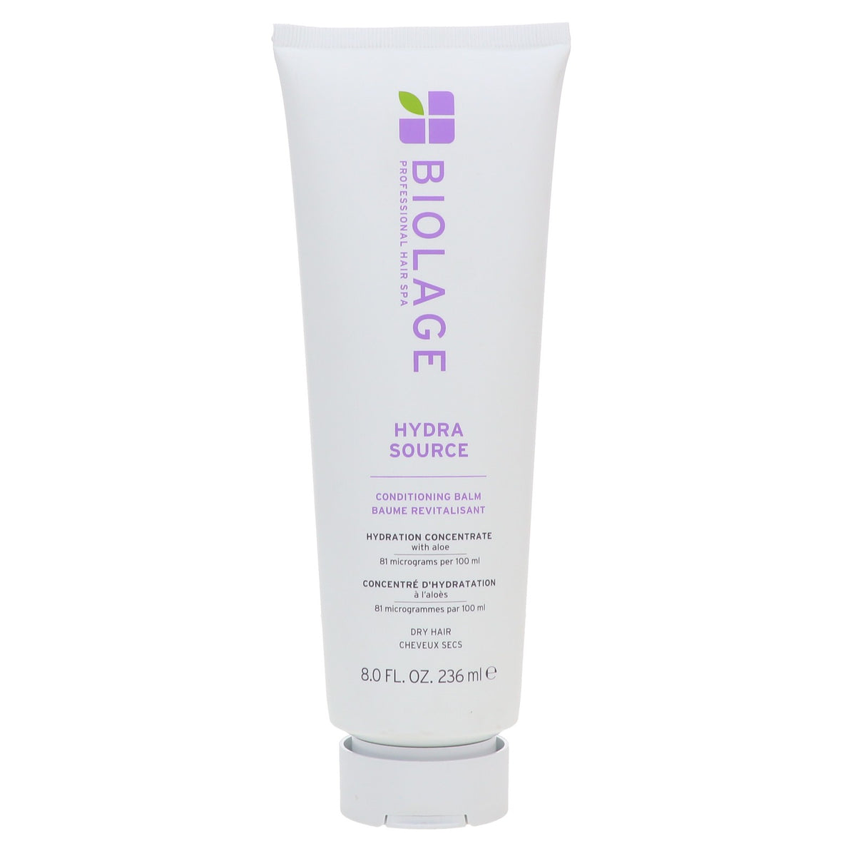 HydraSource Moisturizing Hair Balm for Damaged Dry Hair 8 oz